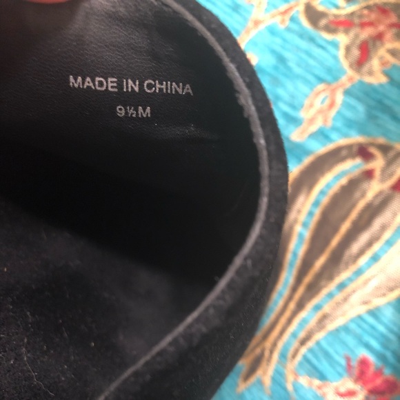 SOLD‼️Rebecca Minkoff black suede clogs - Picture 7 of 7